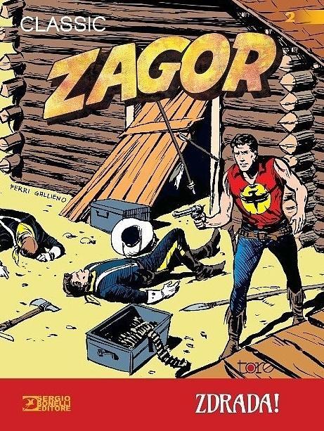 Zagor T.2 Zdrada, Guido Nolitta, Gallieno Ferri