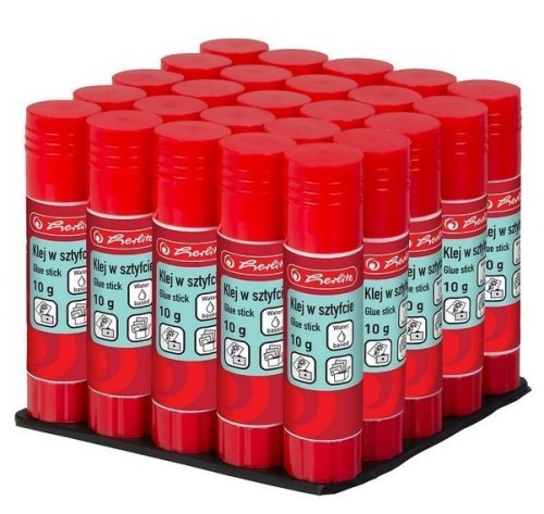 Klej w sztyfcie 10g (25szt), HERLITZ