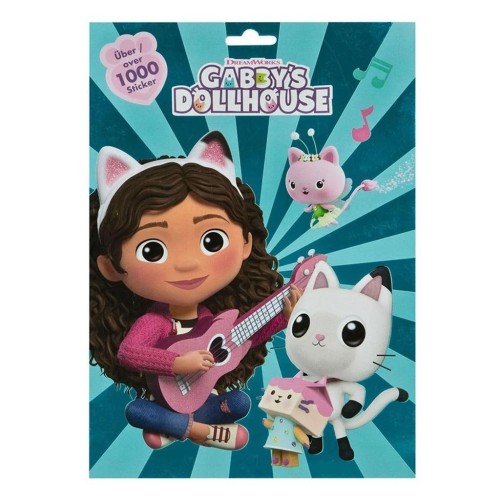 Zestaw naklejek Koci Domek Gabi 1000szt, Cass film