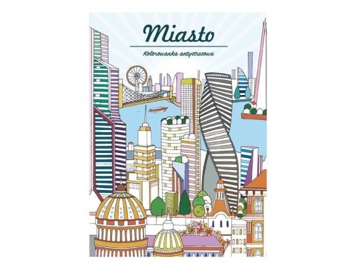 Kolorowanka antystresowa Miasto, MFP