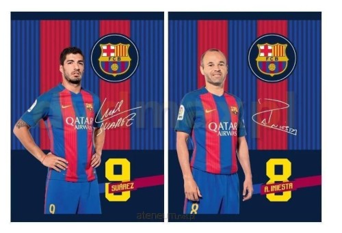 Zeszyt A5/60k linia FC Barcelona (10szt) ASTRA