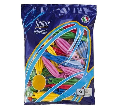 Balony Gemar pastel piłka bez nadruku 50szt