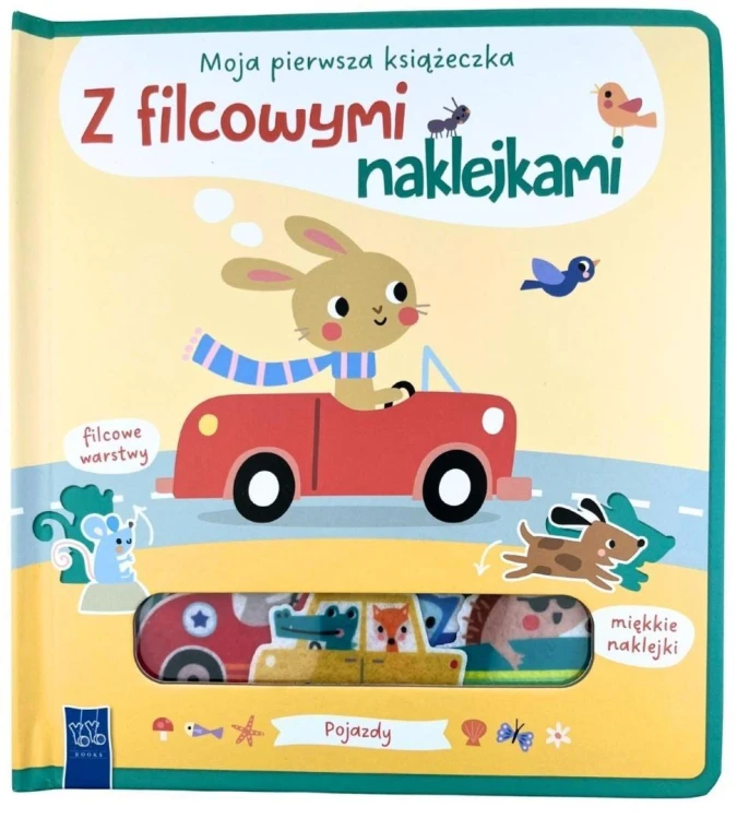 Pojazdy. Moja pierwsza książeczka z filcowymi...