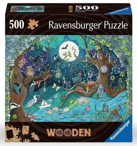 Puzzle drewniane 500 Baśniowy Las, Ravensburger