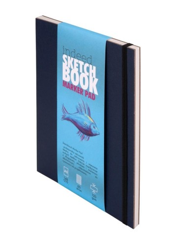 Szkicownik Indeed Marker Pad A5 granatowy, Antra