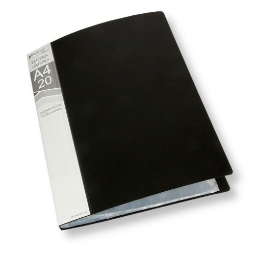 Teczka A4/20 ofertowa czarna, Polsirhurt