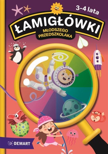 Łamigłówki młodszego przedszkolaka, praca zbiorowa