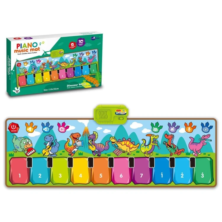 Mata muzyczna pianinko dinozaury, Trifox