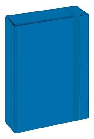 Teczka z gumką A4 TO Box niebieska, INTERDRUK