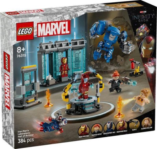 LEGO(R) SUPER HEROES 76315 Laboratorium Iron...