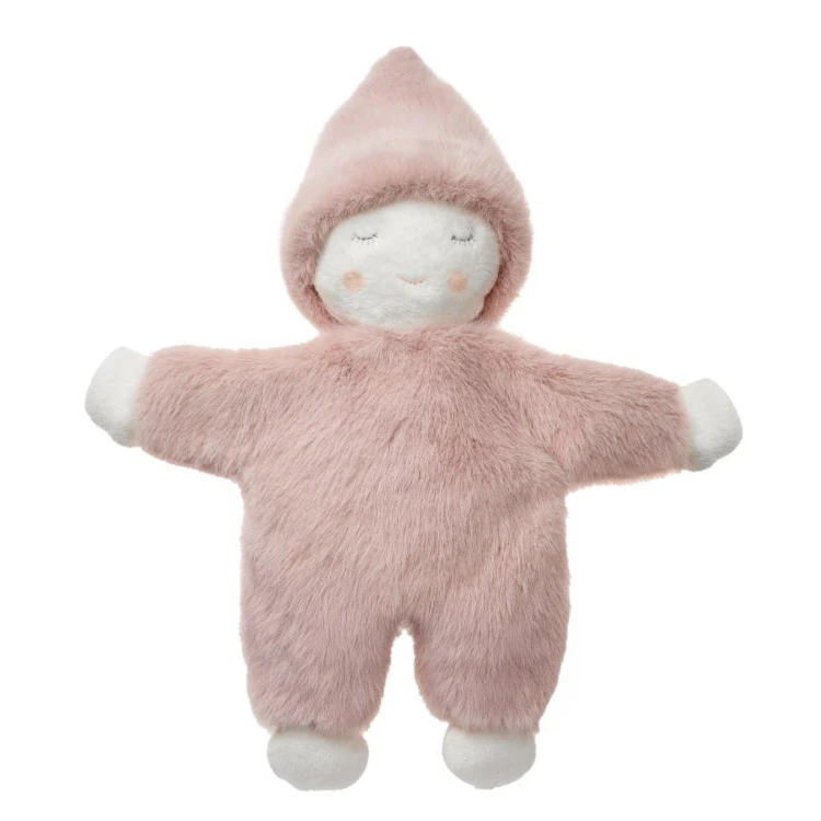 Grzechotka 33cm pudrowy róż Lulu, Beppe