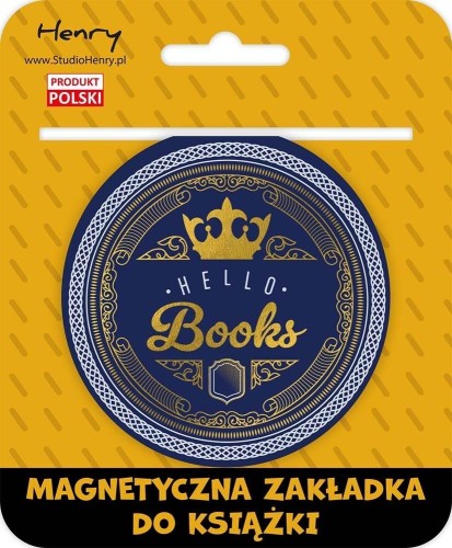 Zakładka magnetyczna kulka 2 Hello Books, Henry