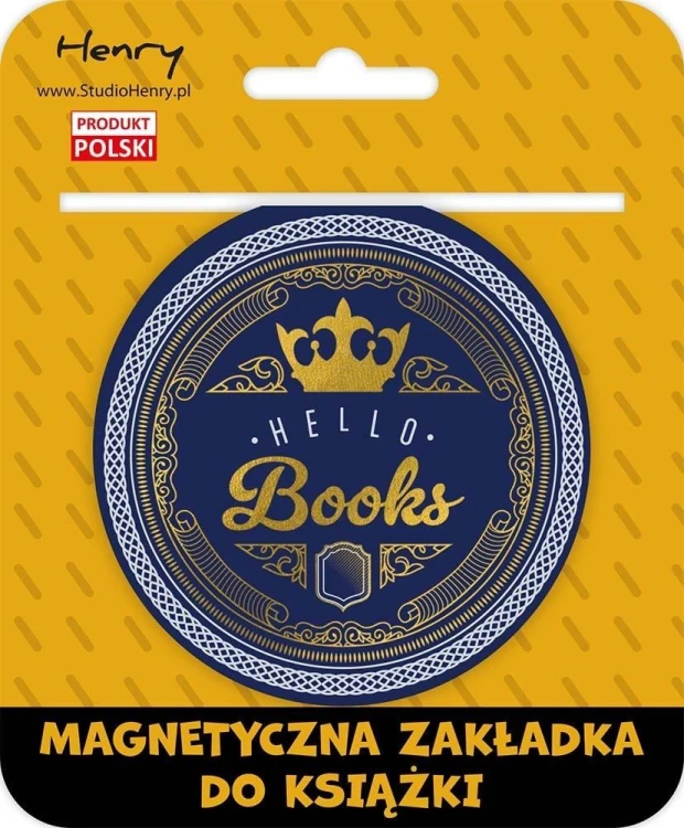 Zakładka magnetyczna kulka 2 Hello Books, Henry