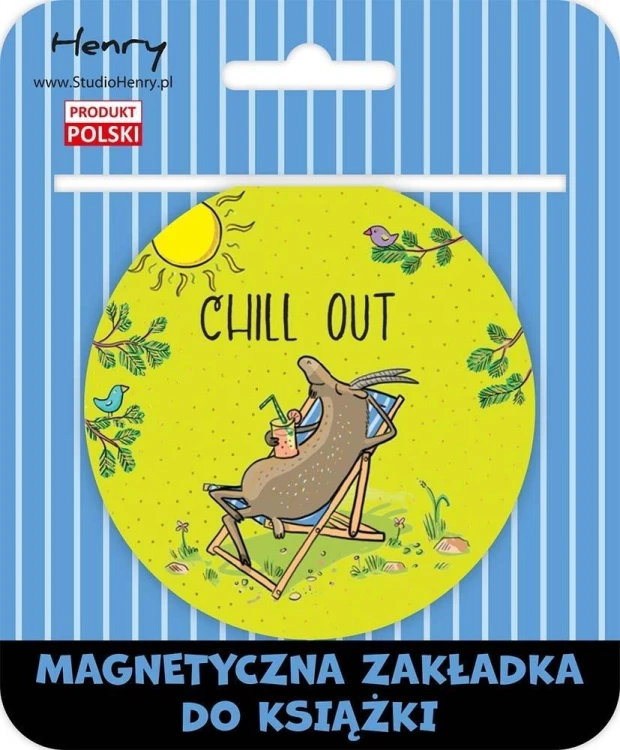 Zakładka magnetyczna kulka 2 Chill out, Henry