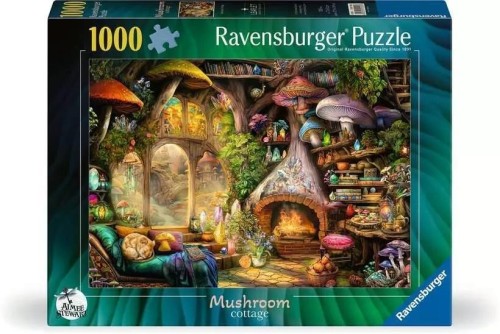 Puzzle 1000 Chatka grzybów, Ravensburger