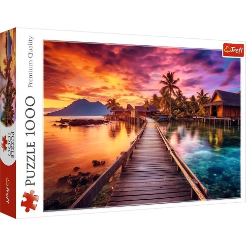 Puzzle 1000 Rajska wyspa TREFL, Trefl