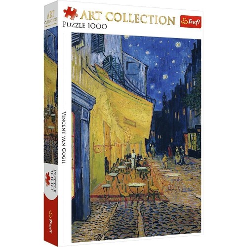 Puzzle 1000 Taras kawiarni w nocy TREFL, Trefl