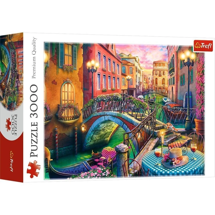 Puzzle 3000 Wieczór w Wenecji TREFL, Trefl