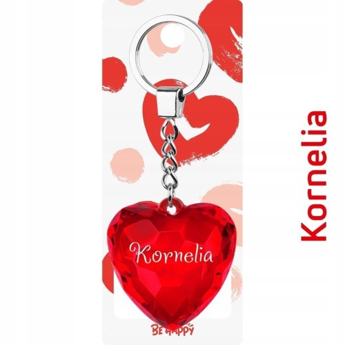 Brelok serce Kornelia, Be-Happy Gifts