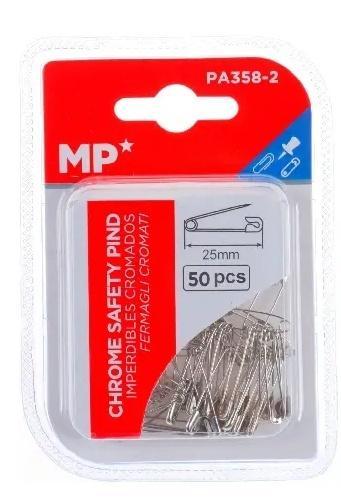 Agrafki srebrne 25mmx50szt, MP Main Paper