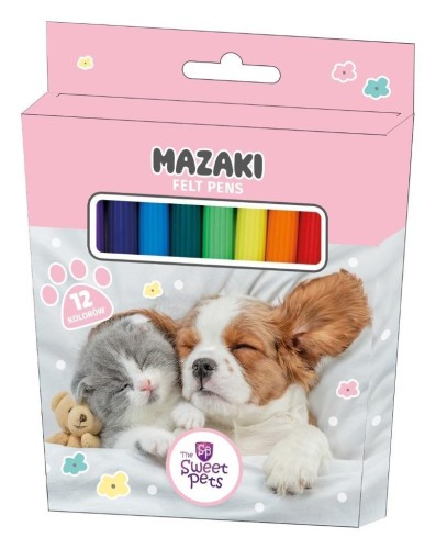Mazaki The Sweet Pets 12 kolorów, Beniamin