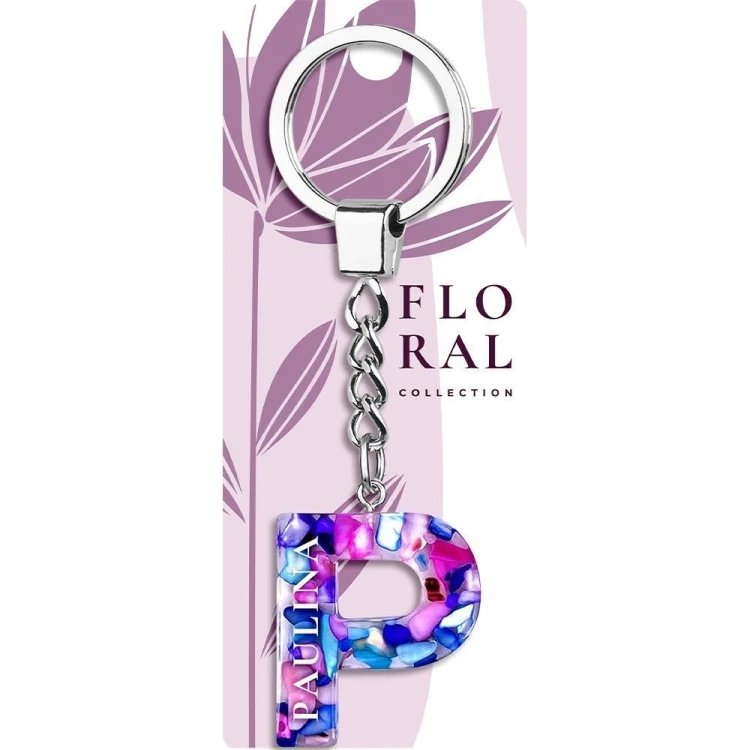 Brelok Literka Paulina, Be-Happy Gifts