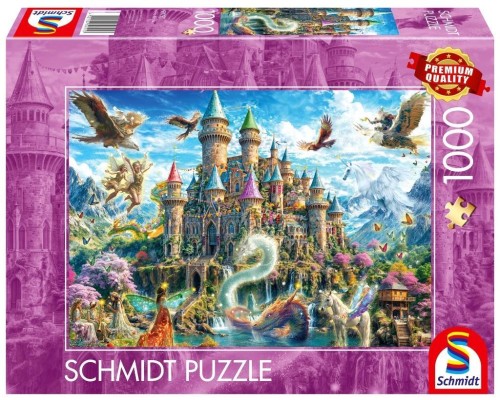 Puzzle PQ 1000 Kraina wyobraźni, Schmidt