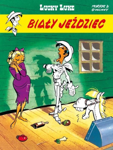 Lucky Luke. Biały jeździec, Ren Goscinny, Morris