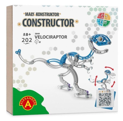 Mały Konstruktor - Velociraptor ALEX, Alexander