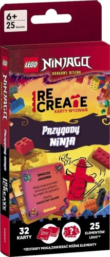 Lego Recreate. Karty Wyzwań. Przygody ninja, Ameet
