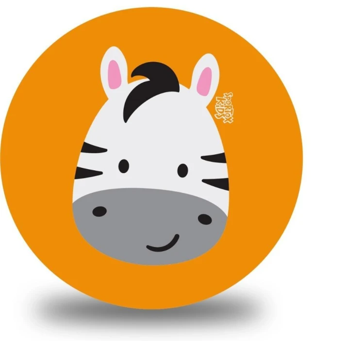 Piłka PVC Sportox Kids 230mm - Zebra, Artyk