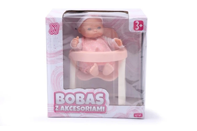 Bobas Natalia z akcesoriami 11cm, Artyk