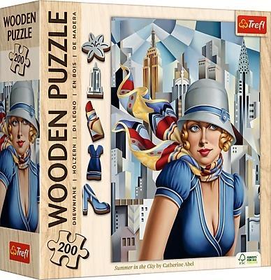 Puzzle drewniane 200 Lato w Mieście TREFL, Trefl