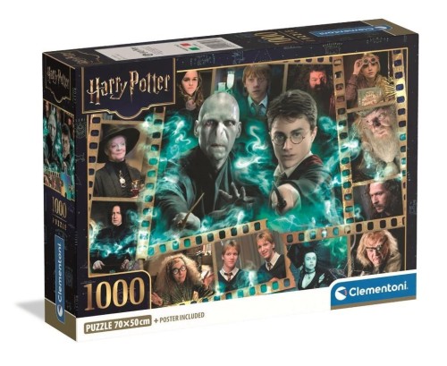 Puzzle 1000 Compact Harry Potter, Clementoni