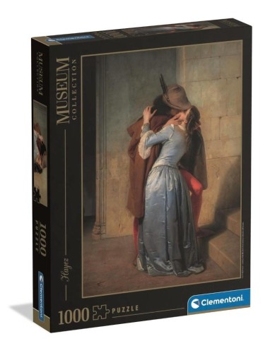 Puzzle 1000 Museum Hayes, The Kiss, Clementoni