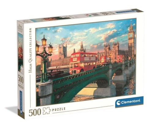 Puzzle 500 HQ Westminster Bridge, Clementoni