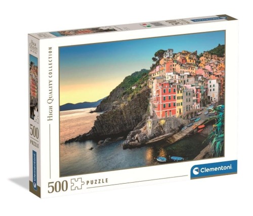 Puzzle 500 HQ Riomaggiore Coast, Clementoni