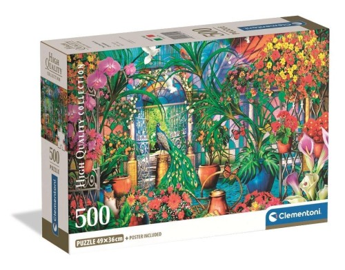 Puzzle 500 The Greenhouse Caretakers, Clementoni