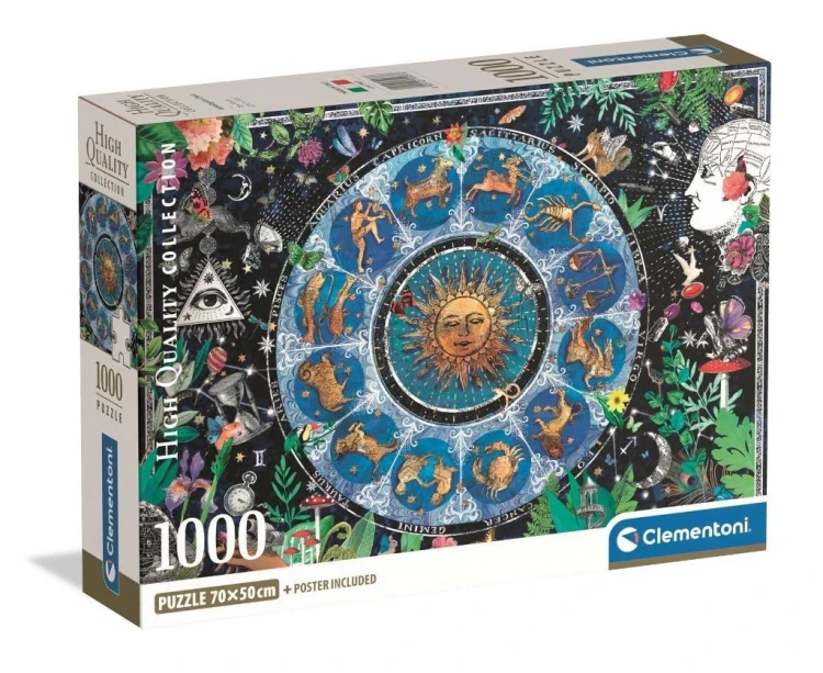 Puzzle 1000 Astrological Chart, Clementoni