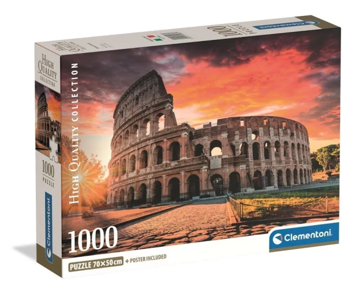 Puzzle 1000 Roman Colosseum, Clementoni