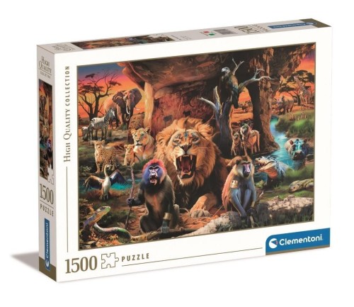 Puzzle 1500 HQ The Tribal Society, Clementoni