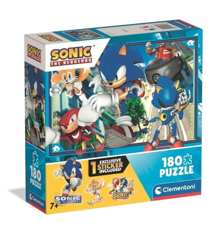 Puzzle 180 Super Kolor Sonic, Clementoni