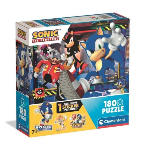 Puzzle 180 Super Kolor Sonic, Clementoni