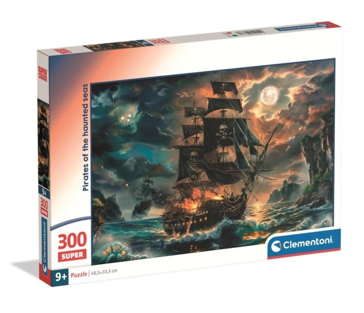 Puzzle 300 Super Pirets, Clementoni