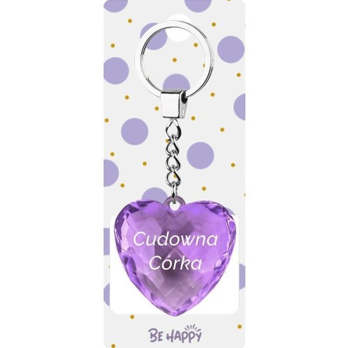 Brelok prezentowy Cudowna Córka, Be-Happy Gifts