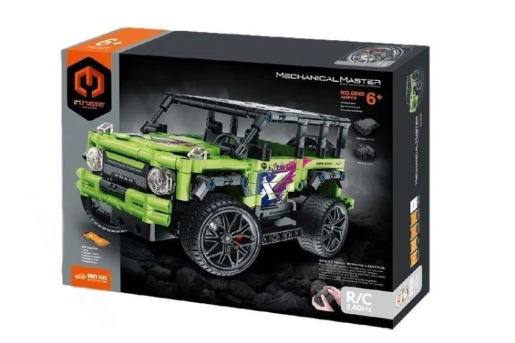 Klocki R/C Jeep lime 484el, Immaster