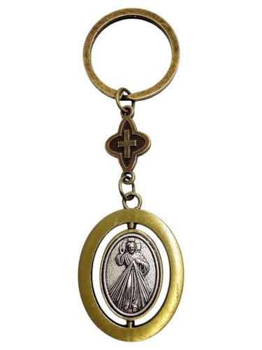 Brelok metalowy Jezus Miłosierny