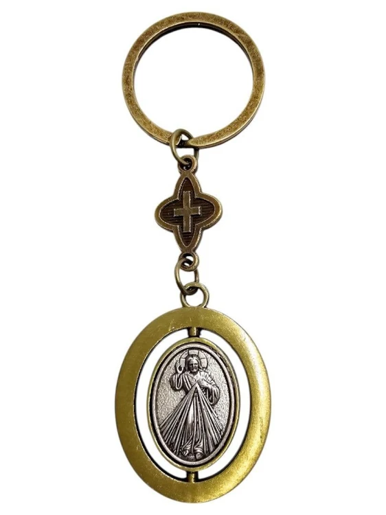 Brelok metalowy Jezus Miłosierny