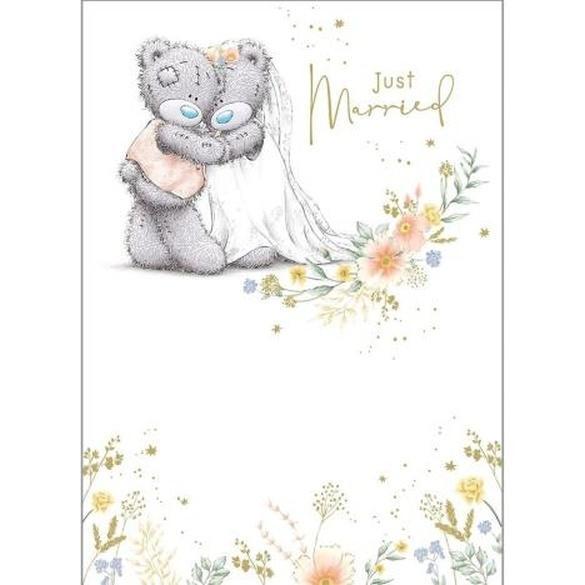 Karnet ślub - Just married