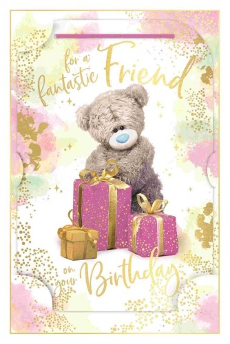 Karnet holograficzny 3D - For a fantastic friend